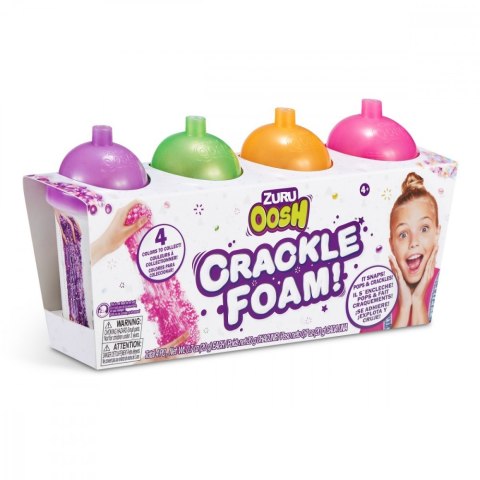 Slime Trzaskająca Piana 4-pak karton 6 sztuk ZURU Oosh Fun Slime Trzaskająca Piana 4-pak karton 6 sztuk ZURU Oosh Fun