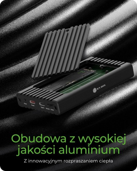 Stacja ICY BOX IB-2817MCL-C31 z funkcją klonowania dla 2x NVMe SSD IcyBox Stacja ICY BOX IB-2817MCL-C31 z funkcją klonowania dla 2x NVMe SSD IcyBox