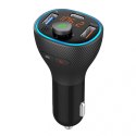 Transmiter samochodowy FM MP3 z funkcją BT, USB LCD FM-73 QC3.0 ART