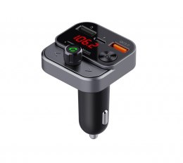Transmiter samochodowy FM MP3 z funkcją BT,USB LCD FM-84B QC3.0 ART