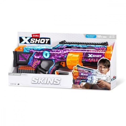 Wyrzutnia SKINS LAST STAND Enigma ZURU X-Shot Wyrzutnia SKINS LAST STAND Enigma ZURU X-Shot