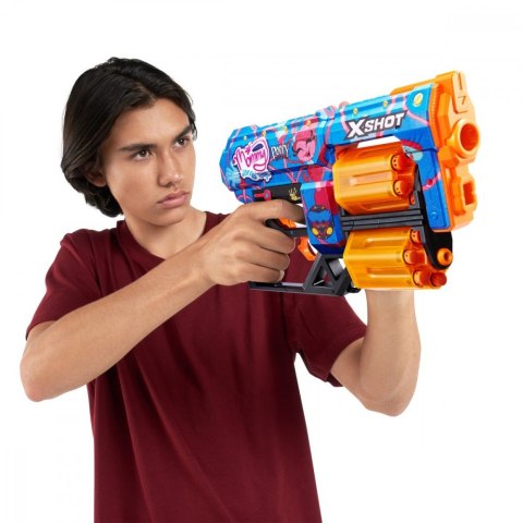 Wyrzutnia Skins Dread 12 strzałek Gametime ZURU X-Shot Wyrzutnia Skins Dread 12 strzałek Gametime ZURU X-Shot