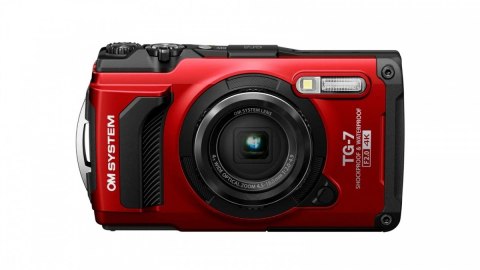Aparat TG-7 czerwony Olympus