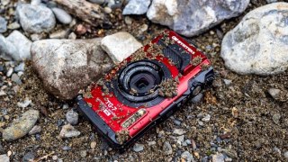 Aparat TG-7 czerwony Olympus