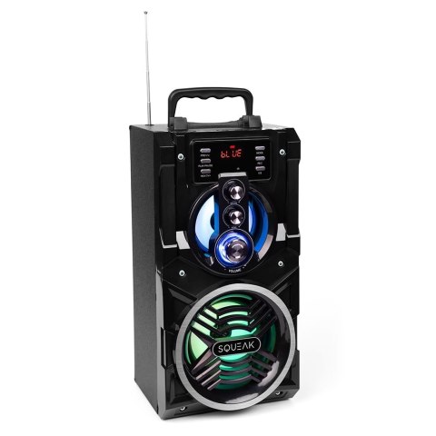 Głośnik Bluetooth 5.1 z karaoke 20W SQ1000 Beatboxer SQUEAK Głośnik Bluetooth 5.1 z karaoke 20W SQ1000 Beatboxer SQUEAK