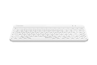 Klawiatura FStyler FBK30 biały 2.4GHz + BT (silent) A4 Tech