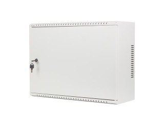 Szafa instalacyjna rack wisząca 19 cali 4u+3u 540x200 niskoprofilowa (złożona) szara Lanberg