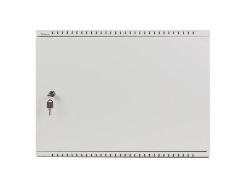 Szafa instalacyjna rack wisząca 19 cali 4u+3u 540x200 niskoprofilowa (złożona) szara Lanberg