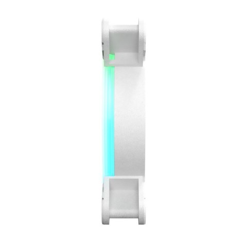 Wentylator FAN-01 White 4-pack 120mm ARGB wraz kontrolerem oraz pilotem Savio