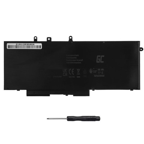 Bateria 93FTF GJKNX 7,6V 6200mAh do Dell Latitude 5290 5490 5580 Green Cell Bateria 93FTF GJKNX 7,6V 6200mAh do Dell Latitude 5290 5490 5580 Green Cell