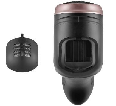Elektryczny pilnik do stóp czarny PN3020 Concept