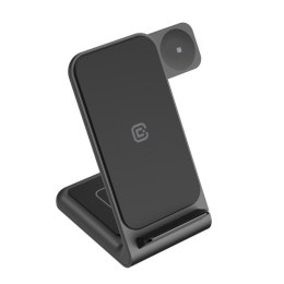 Ładowarka bezprzewodowa 3w1 do iPhone, Samsung & Android, Galaxy Watch i słuchawek TWS CRONG