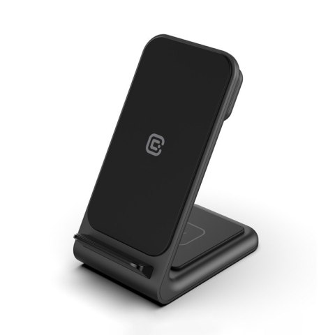 Ładowarka bezprzewodowa 3w1 do iPhone, Samsung & Android, Galaxy Watch i słuchawek TWS CRONG Ładowarka bezprzewodowa 3w1 do iPhone, Samsung & Android, Galaxy Watch i słuchawek TWS CRONG