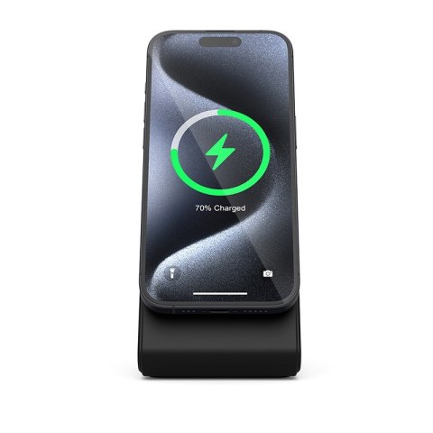 Ładowarka bezprzewodowa MagSpot Stand 2w1 z MagSafe do iPhone i AirPods CRONG Ładowarka bezprzewodowa MagSpot Stand 2w1 z MagSafe do iPhone i AirPods CRONG