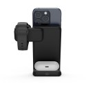 Ładowarka bezprzewodowa MagSpot Stand 3w1 z MagSafe do iPhone, Apple Watch i AirPods CRONG