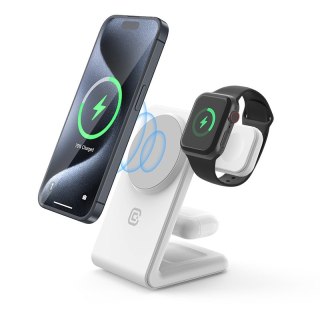 Ładowarka bezprzewodowa MagSpot Stand 3w1 z MagSafe do iPhone, Apple Watch i AirPods CRONG