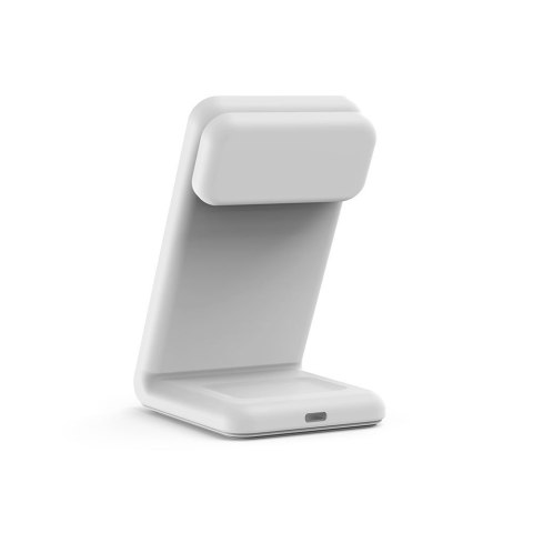 Ładowarka bezprzewodowa MagSpot Stand 3w1 z MagSafe do iPhone, Apple Watch i AirPods CRONG Ładowarka bezprzewodowa MagSpot Stand 3w1 z MagSafe do iPhone, Apple Watch i AirPods CRONG