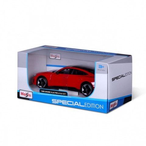 Model kompozytowy Audi RS E-tron GT 2022 czerwony 1/25 Maisto