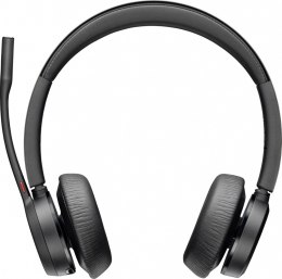 Słuchawki Voyager 4320 Certyfikat MS + adapter BT700 + stacja ładująca77Z00AA POLY