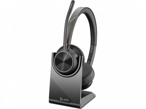 Słuchawki Voyager 4320 UC ST USB-A BT700 USB-A Z podstawką do ładowania 77Y99AA POLY