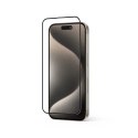 Szkło hartowane Anti-Bacterial 3D Armour Glass 9H na cały ekran iPhone iPhone 15 Pro Max z ramką instalacyjną CRONG