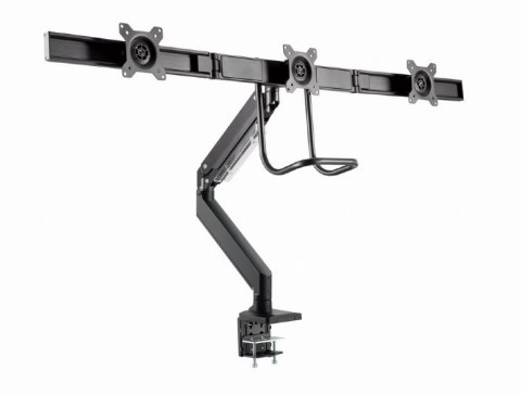 Ramię regulowane na 3 monitory 17 - 27 cali 6kg Gembird