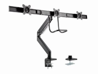 Ramię regulowane na 3 monitory 17 - 27 cali 6kg Gembird