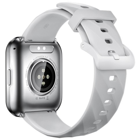 Smartwatch KU6 META 1.96 cala 260 mAh srebrny Kumi Smartwatch KU6 META 1.96 cala 260 mAh srebrny Kumi