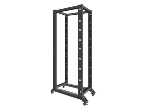 Stojak Open rack 42U 600x1000 czarny Lanberg