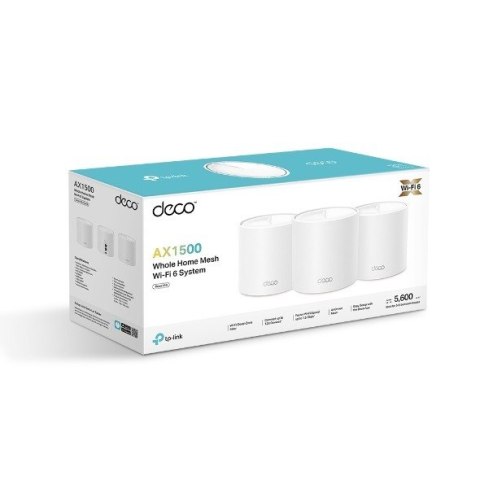 System WiFi Deco X10 (3-pak) AX1500 TP-LINK System WiFi Deco X10 (3-pak) AX1500 TP-LINK