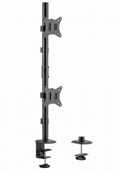 Uchwyt na 2 monitory 17-32 max. 9kg Gembird