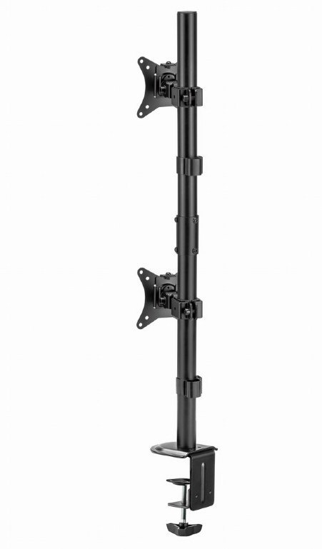 Uchwyt na 2 monitory 17-32 max. 9kg Gembird