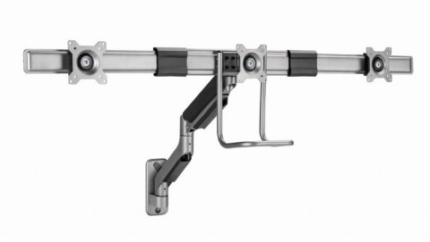 Uchwyt ścienny 3 monitory 17-27 cali 6kg Gembird