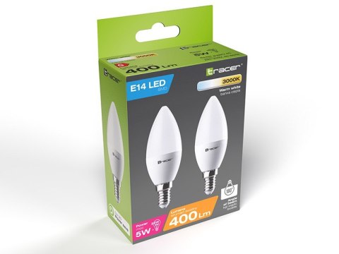 Żarówka LED E14 5W ciepła jasna 3000K Tracer