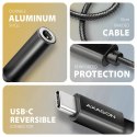 ADA-HC Zewnętrzna karta dźwiękowa USB-C 32bit DAC 3.5mm (F) złącze, 384kHz AXAGON