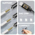 ADA-HC Zewnętrzna karta dźwiękowa USB-C 32bit DAC 3.5mm (F) złącze, 384kHz AXAGON