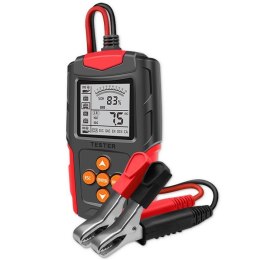 Cyfrowy tester akumulatora z wyświetlaczem LCD | 12V | 24V | 3Ah-200Ah Qoltec