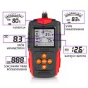 Cyfrowy tester akumulatora z wyświetlaczem LCD | 12V | 24V | 3Ah-200Ah Qoltec