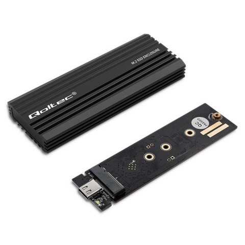 Obudowa | kieszeń NV2270 na dysk M.2 SSD | SATA | NVMe | USB-C | 2TB Qoltec Obudowa | kieszeń NV2270 na dysk M.2 SSD | SATA | NVMe | USB-C | 2TB Qoltec