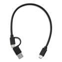 Obudowa | kieszeń NV2270 na dysk M.2 SSD | SATA | NVMe | USB-C | 2TB Qoltec