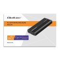 Obudowa | kieszeń NV2270 na dysk M.2 SSD | SATA | NVMe | USB-C | 2TB Qoltec