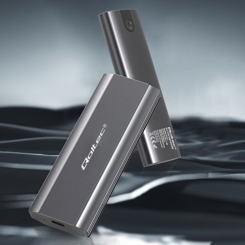 Obudowa | kieszeń NV2271 na dysk M.2 SSD | SATA | NVMe | USB-C | 2TB Qoltec Obudowa | kieszeń NV2271 na dysk M.2 SSD | SATA | NVMe | USB-C | 2TB Qoltec
