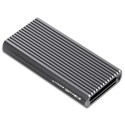 Obudowa | kieszeń na dysk M.2 SSD | SATA | NVMe | RGB LED | USB-C| 4TB Qoltec