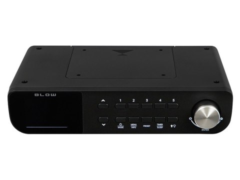 Radio kuchenne przenośne FM/DAB+ RK1 czarne BLOW Radio kuchenne przenośne FM/DAB+ RK1 czarne BLOW