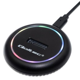 Stacja dokujca dysków SSD M.2 | NVMe | SATA | USB-C | 2TB Qoltec