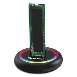 Stacja dokujca dysków SSD M.2 | NVMe | SATA | USB-C | 2TB Qoltec