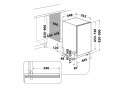 Zmywarka do zabudowy DSIO3M24CS Indesit