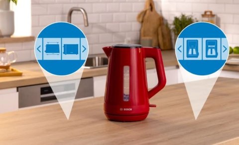 Czajnik 1,7l MyMoment TWK1M124 czerwony Bosch