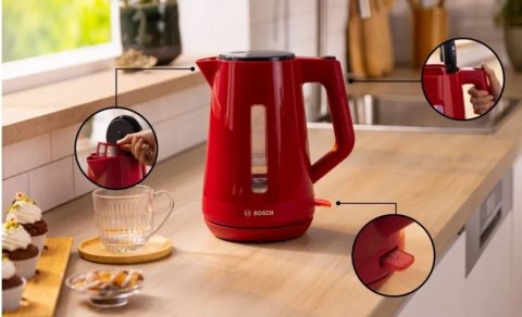 Czajnik 1,7l MyMoment TWK1M124 czerwony Bosch