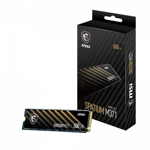 Dysk SSD SPATIUM M371 500GB M.2 PCIe3 2200/1150MB/s MSI